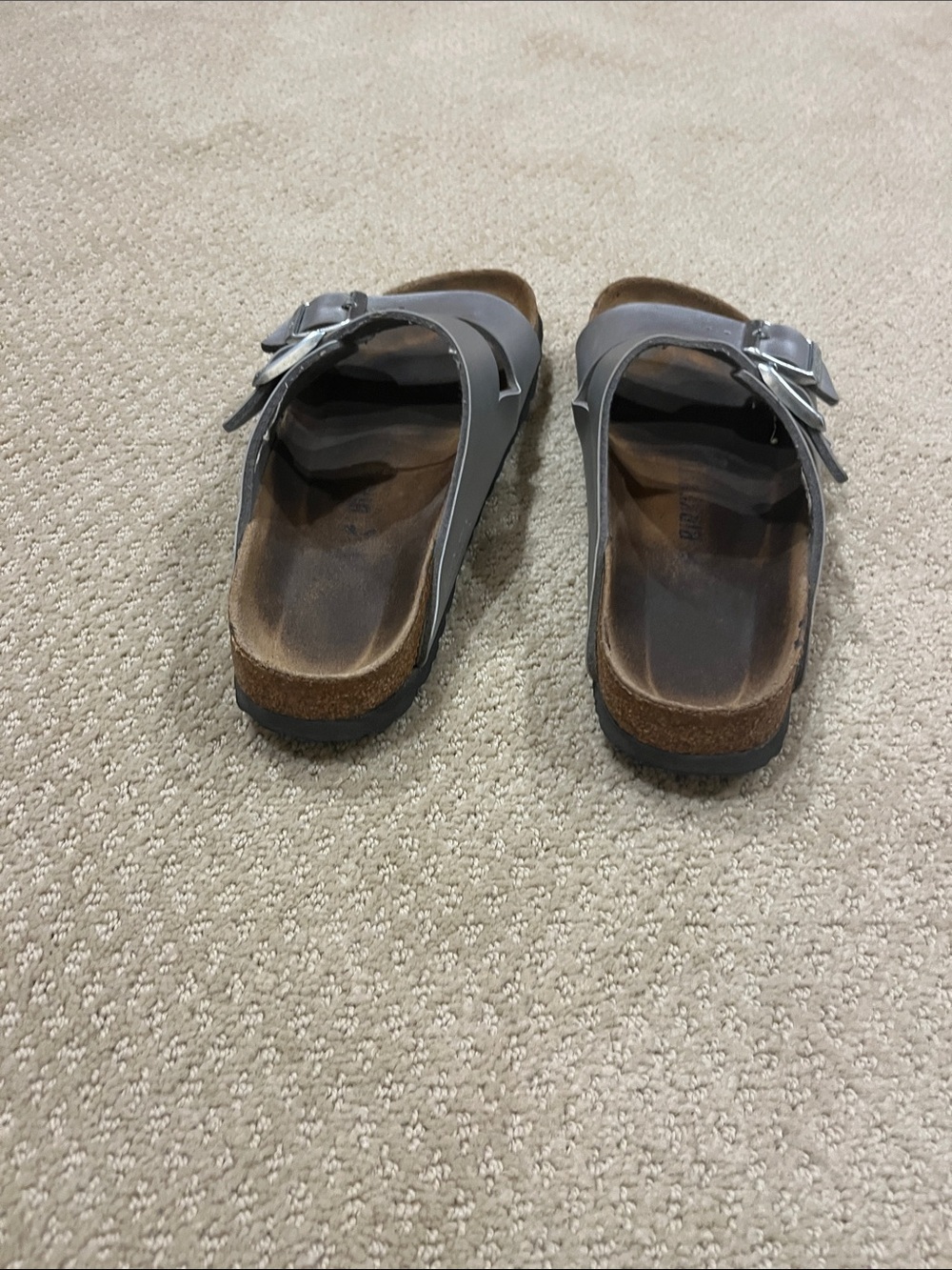Birkenstocks silver 39 - Picture 3 of 5
